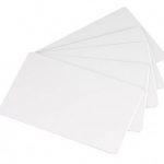 Tarjetas de PVC blanco